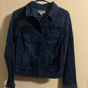 Vintage America Dark Blue Jean Jacket